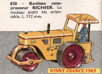 <a href='../files/catalogue/Dinky France/830/1963830.jpg' target='dimg'>Dinky France 1963 830  Richier Road Roller</a>